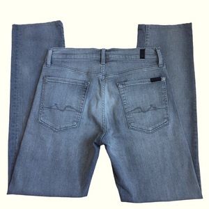 7 For All Mankind  Luxe Performance Slimmy Straight Leg Jeans 31